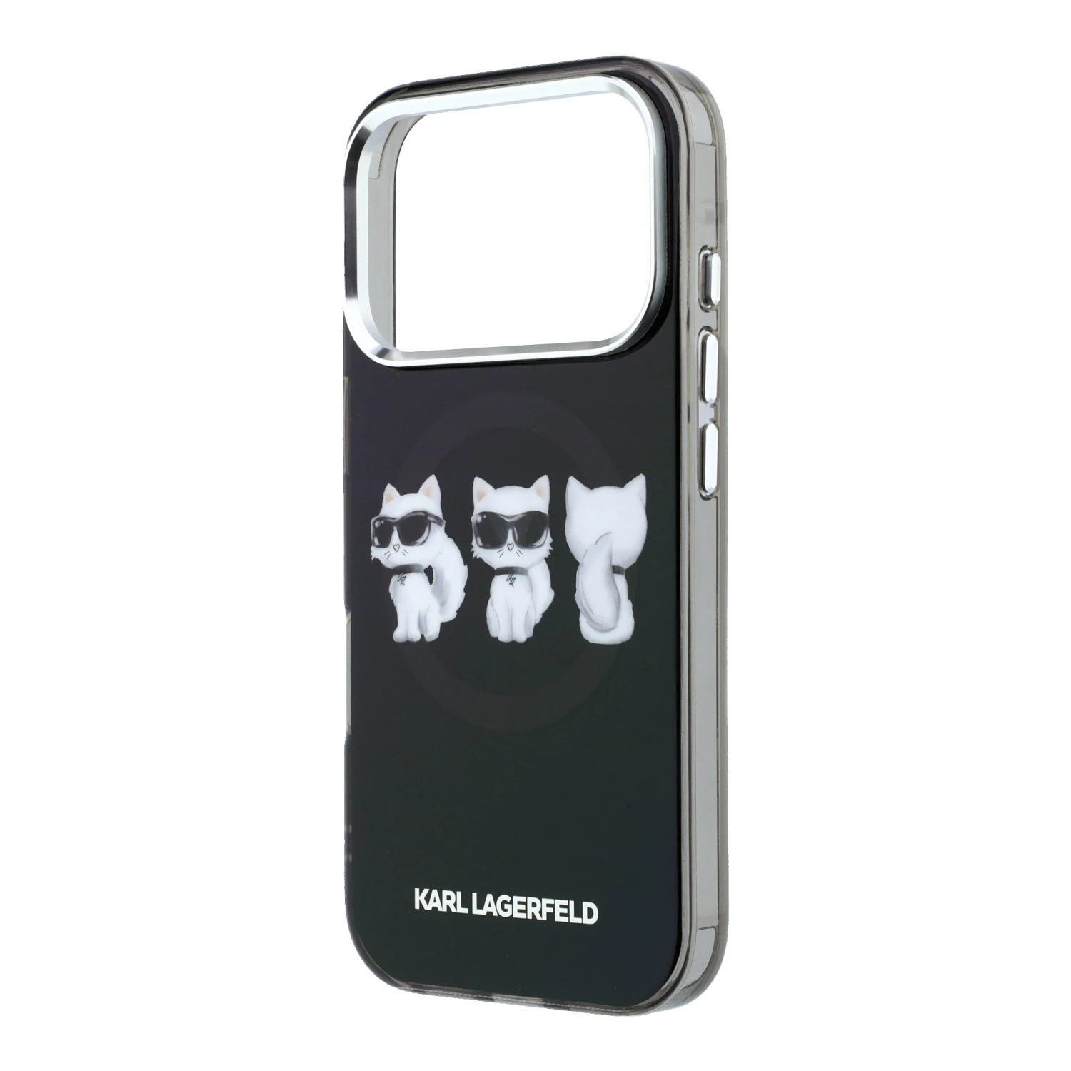 Karl Lagerfeld IML Choupette Trio Watercolor MagSafe Zadní Kryt pro iPhone 17 Pro