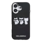 Karl Lagerfeld IML Choupette Trio Watercolor MagSafe Zadní Kryt pro iPhone 17