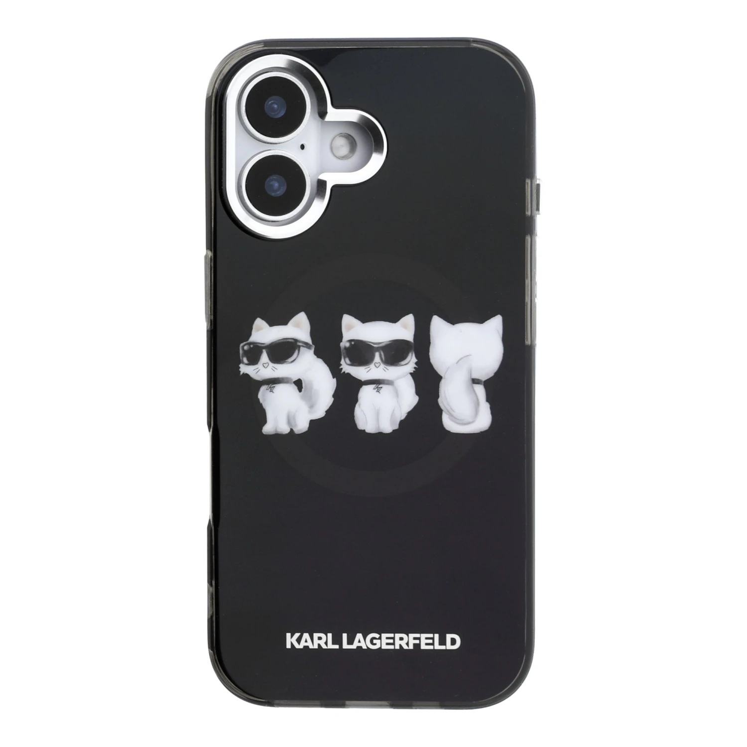 Karl Lagerfeld IML Choupette Trio Watercolor MagSafe Zadní Kryt pro iPhone 17