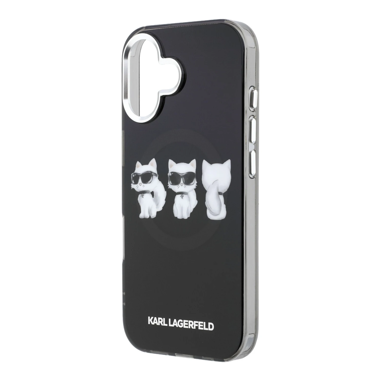 Karl Lagerfeld IML Choupette Trio Watercolor MagSafe Zadní Kryt pro iPhone 17