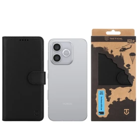 Flipové pouzdro Tactical Field Notes pro Honor 600 Lite, černá