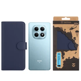 Flipové pouzdro Tactical Field Notes pro Xiaomi Redmi Note 15 4G/5G, modrá