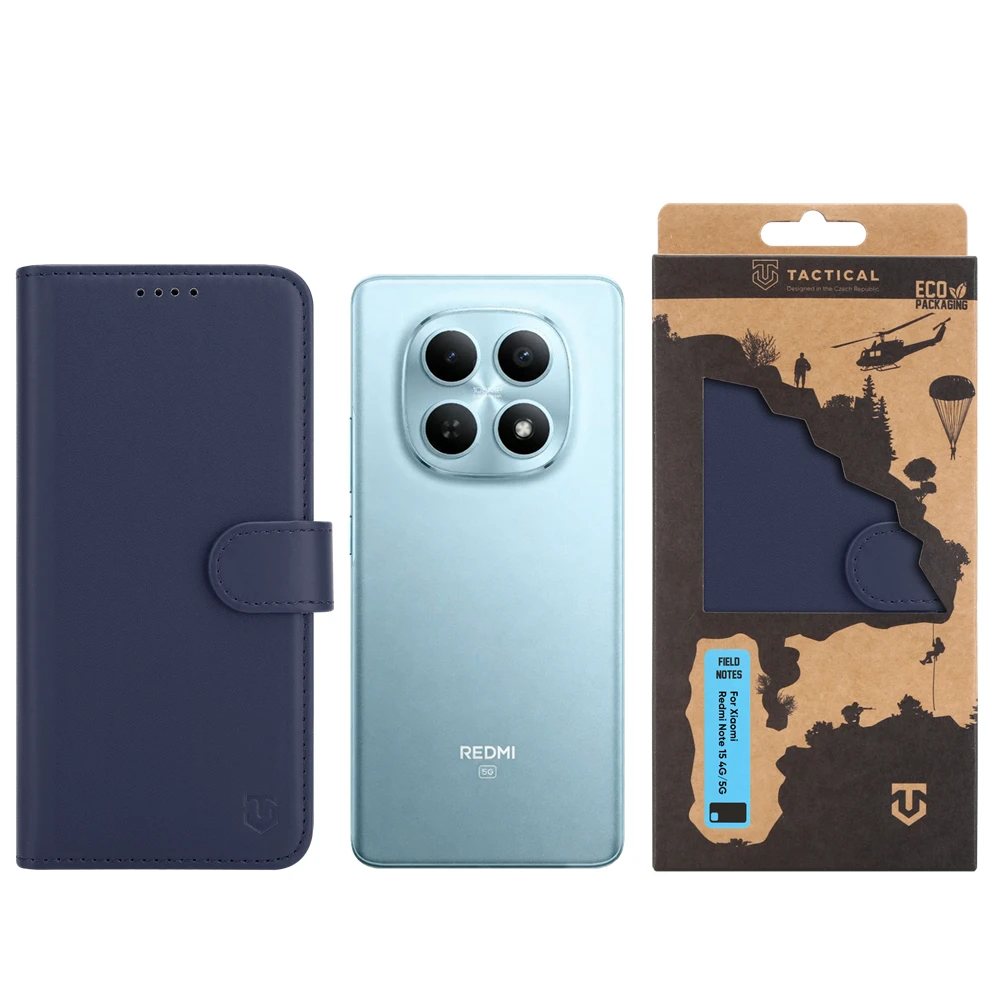 Tactical Field Notes pro Xiaomi Redmi Note 15 4G/5G Blue