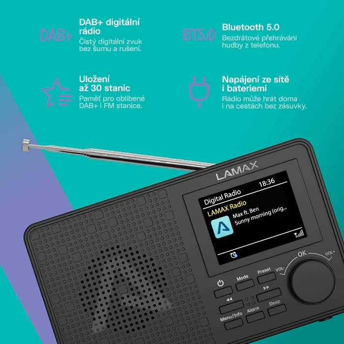 LAMAX RadioVox1 DAB