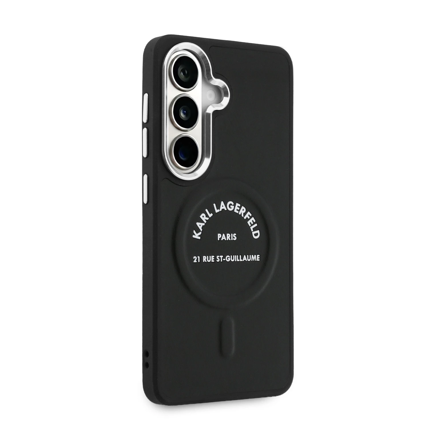 Karl Lagerfeld PU RSG Logo Magnetic Zadní Kryt pro Samsung Galaxy S26+ Black