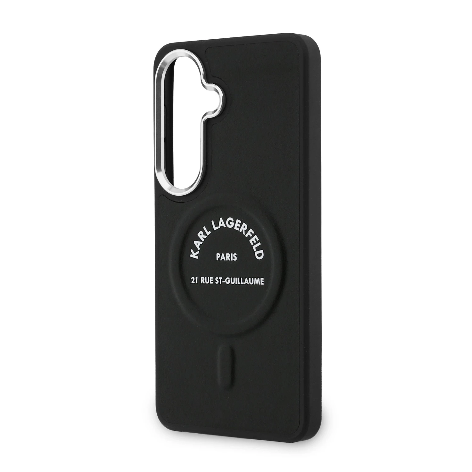 Karl Lagerfeld PU RSG Logo Magnetic Zadní Kryt pro Samsung Galaxy S26+ Black