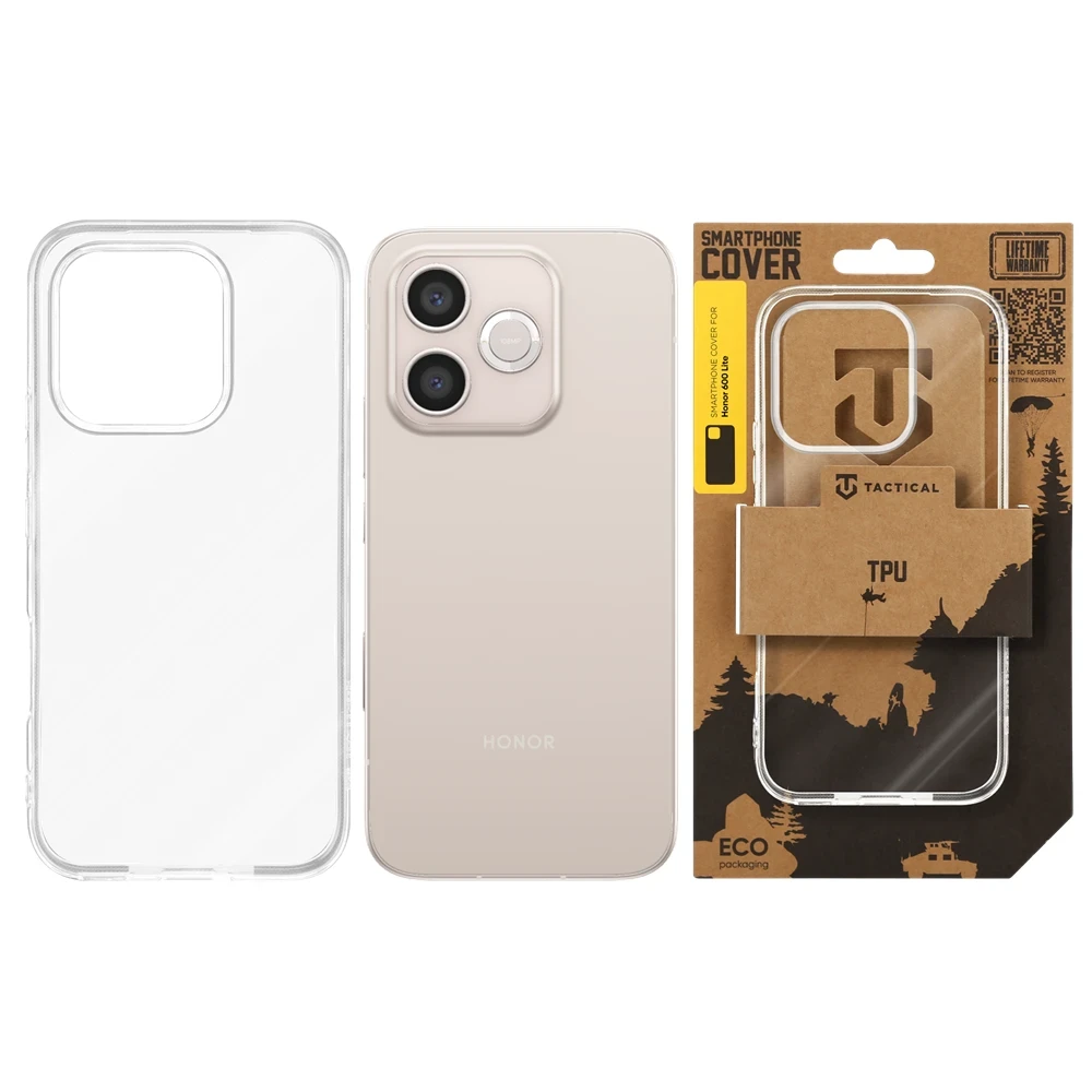 Levně Zadní kryt Tactical TPU pro Samsung Galaxy A27 5G, transparentní