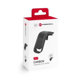 Držák do auta Forcell F-Grip Carbon B060 do větrací mřížky, černá