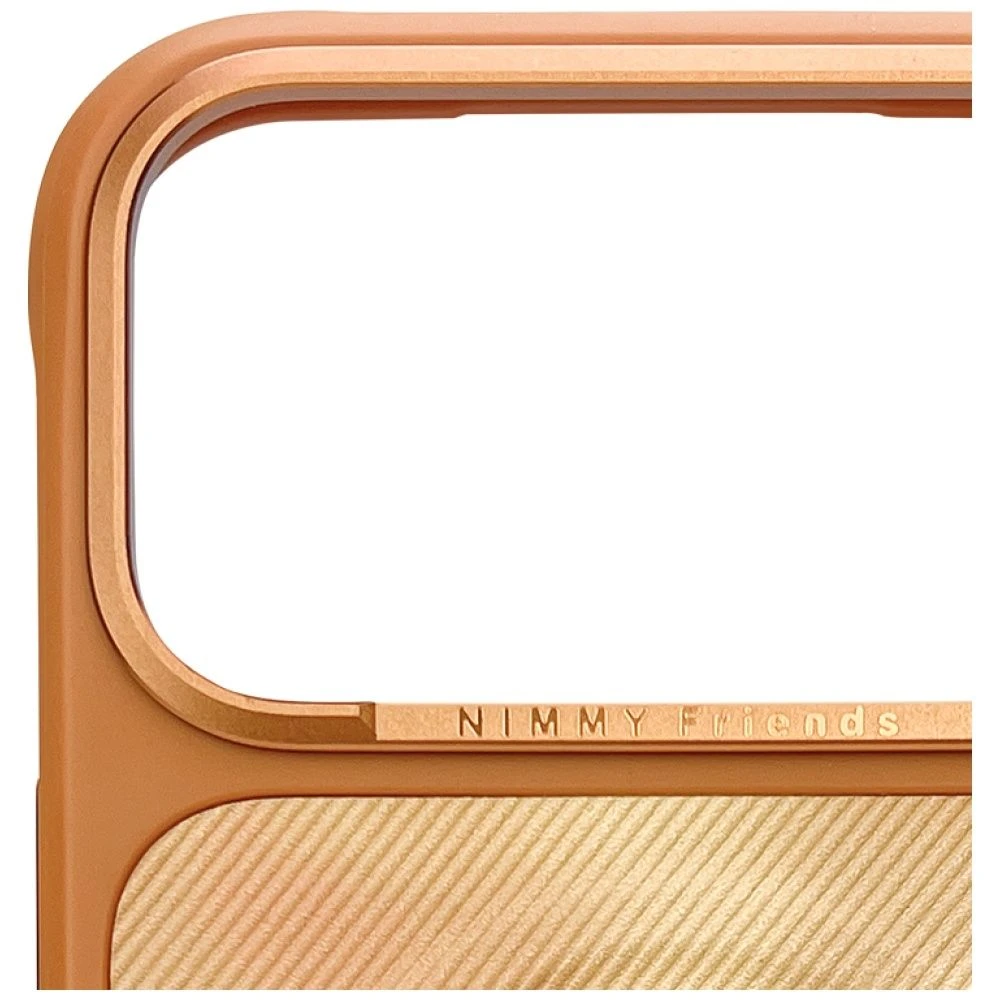 Zadní kryt NIMMY case GENTLE PETS SERIES DOG MAGSAFE pro Apple iPhone 17 Pro, oranžová