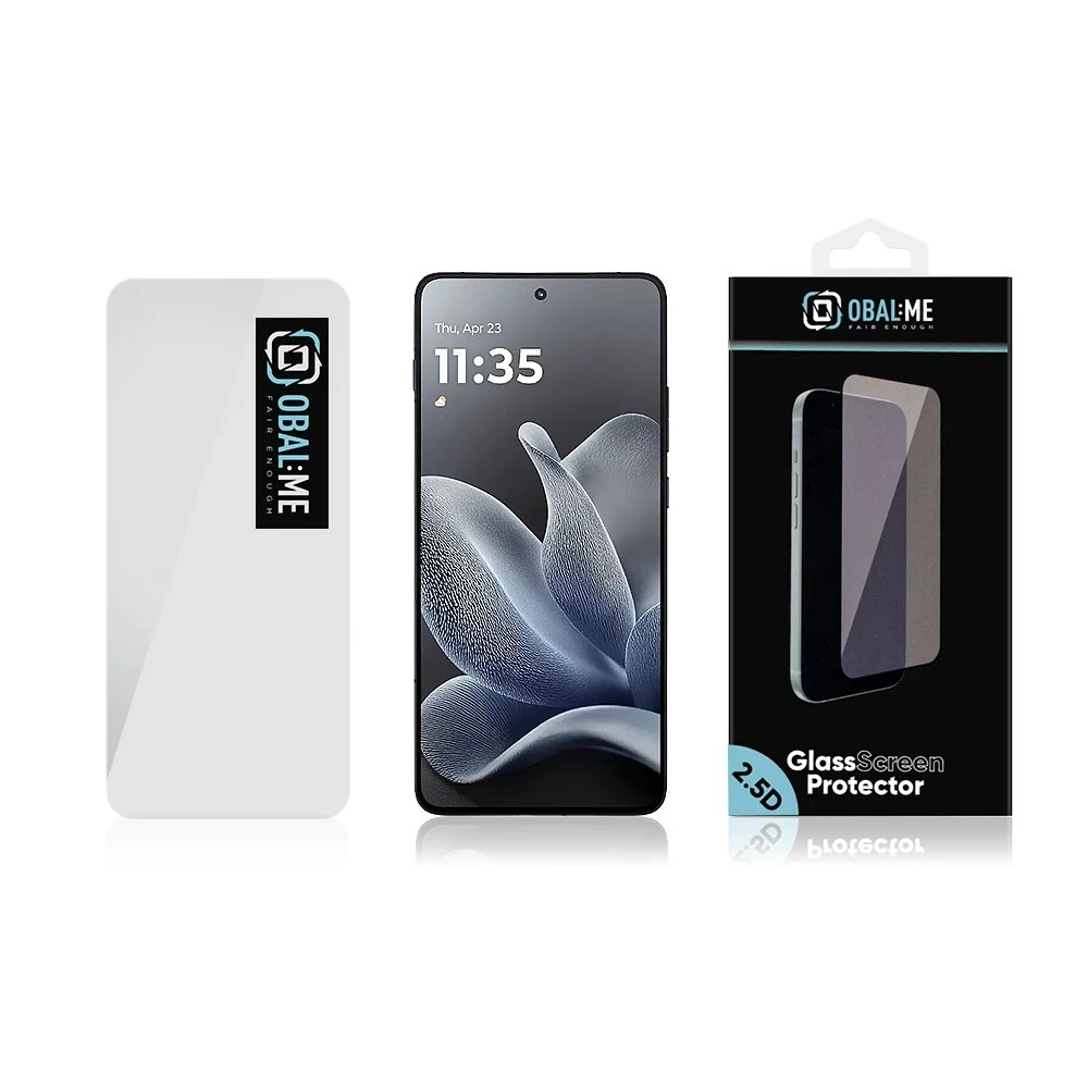 OBAL:ME 2.5D Tvrzené Sklo pro Motorola Edge 70 Clear