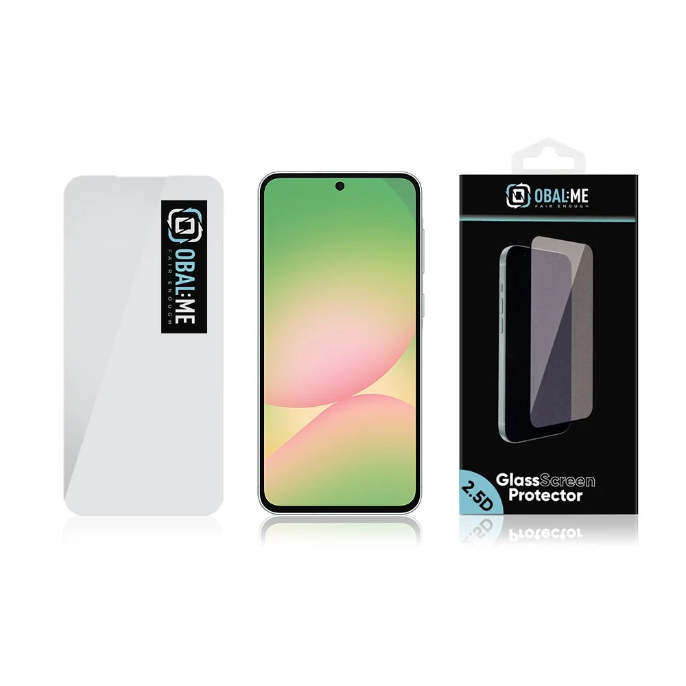 OBAL:ME 2.5D Tvrzené Sklo pro Samsung Galaxy A37 5G/A57 5G Clear