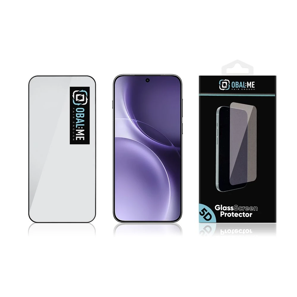 OBAL:ME 5D Tvrzené Sklo pro Vivo X300 Pro Black