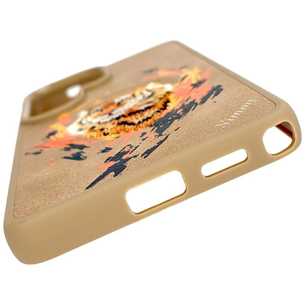 Zadní kryt NIMMY case TIGER MagSafe pro SAMSUNG Galaxy S26 Ultra, světle hnědá
