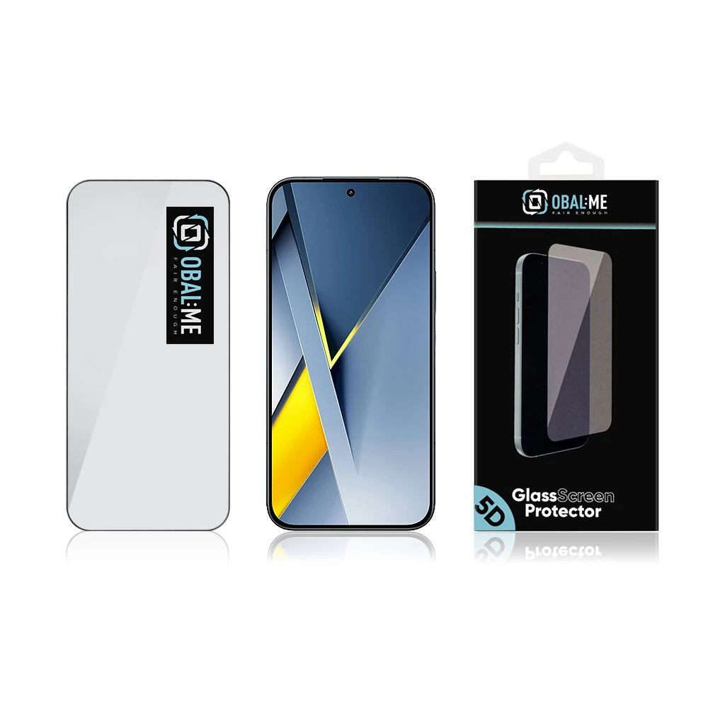 OBAL:ME 5D Tvrzené Sklo pro Xiaomi Poco F8 Ultra Black
