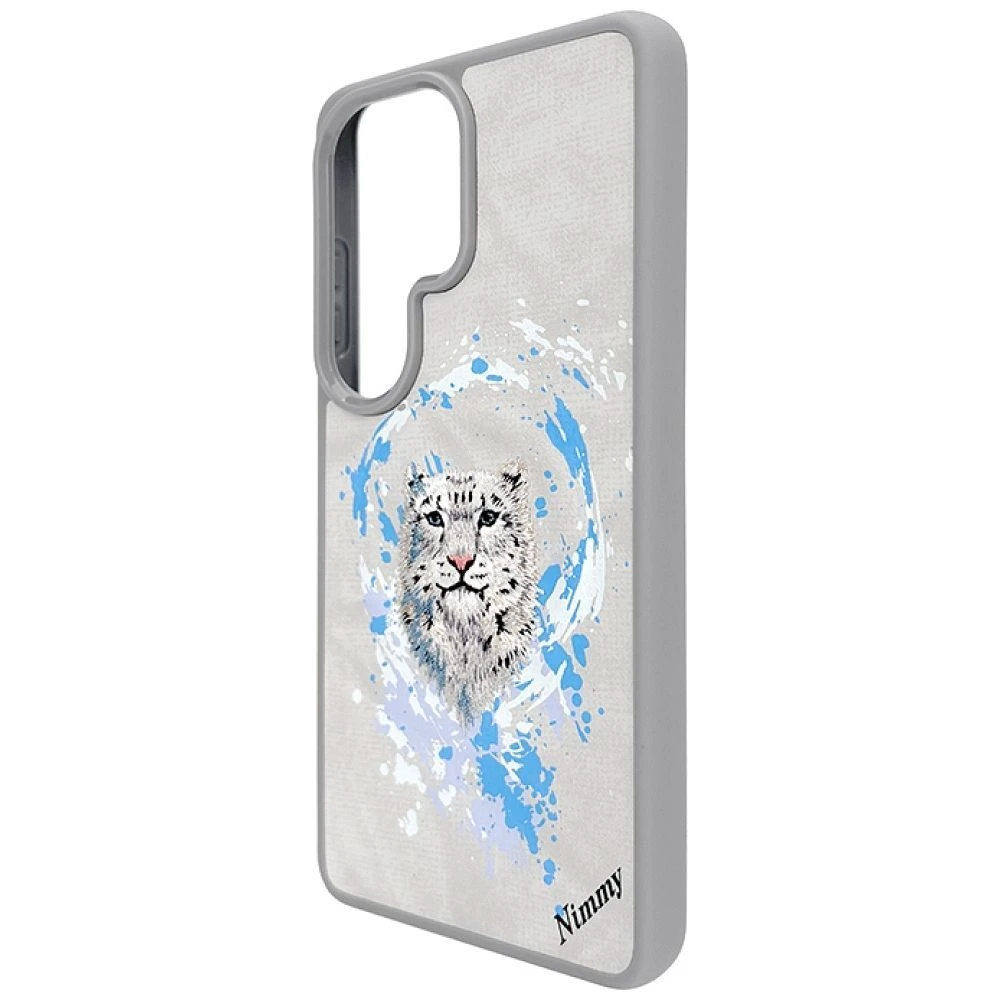 Zadní kryt NIMMY case PANTERA MagSafe pro SAMSUNG Galaxy S26 Ultra, světle šedá
