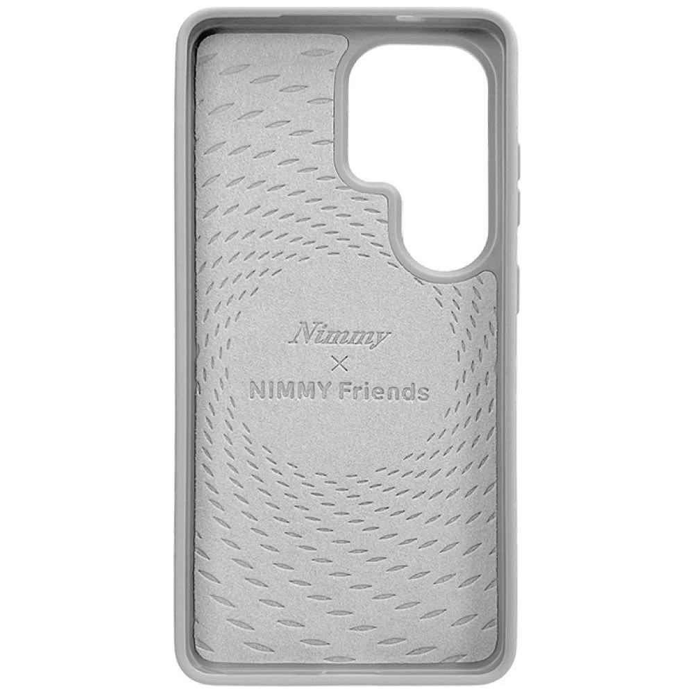 Zadní kryt NIMMY case PANTERA MagSafe pro SAMSUNG Galaxy S26 Ultra, světle šedá