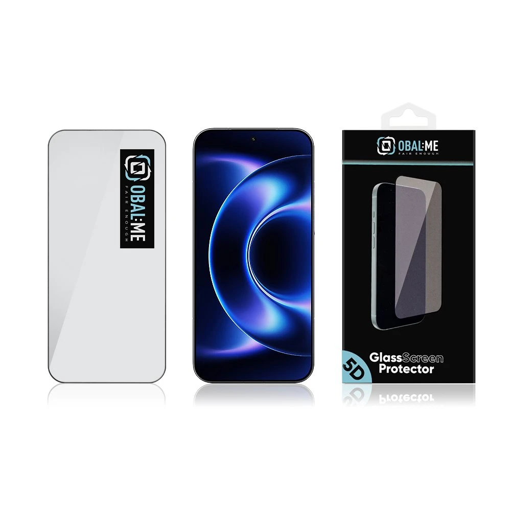 OBAL:ME 5D Tvrzené Sklo pro Xiaomi 17 Ultra Black