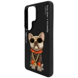 Zadní kryt NIMMY case GLASSES COOL DOG pro SAMSUNG Galaxy S26 Ultra, černá