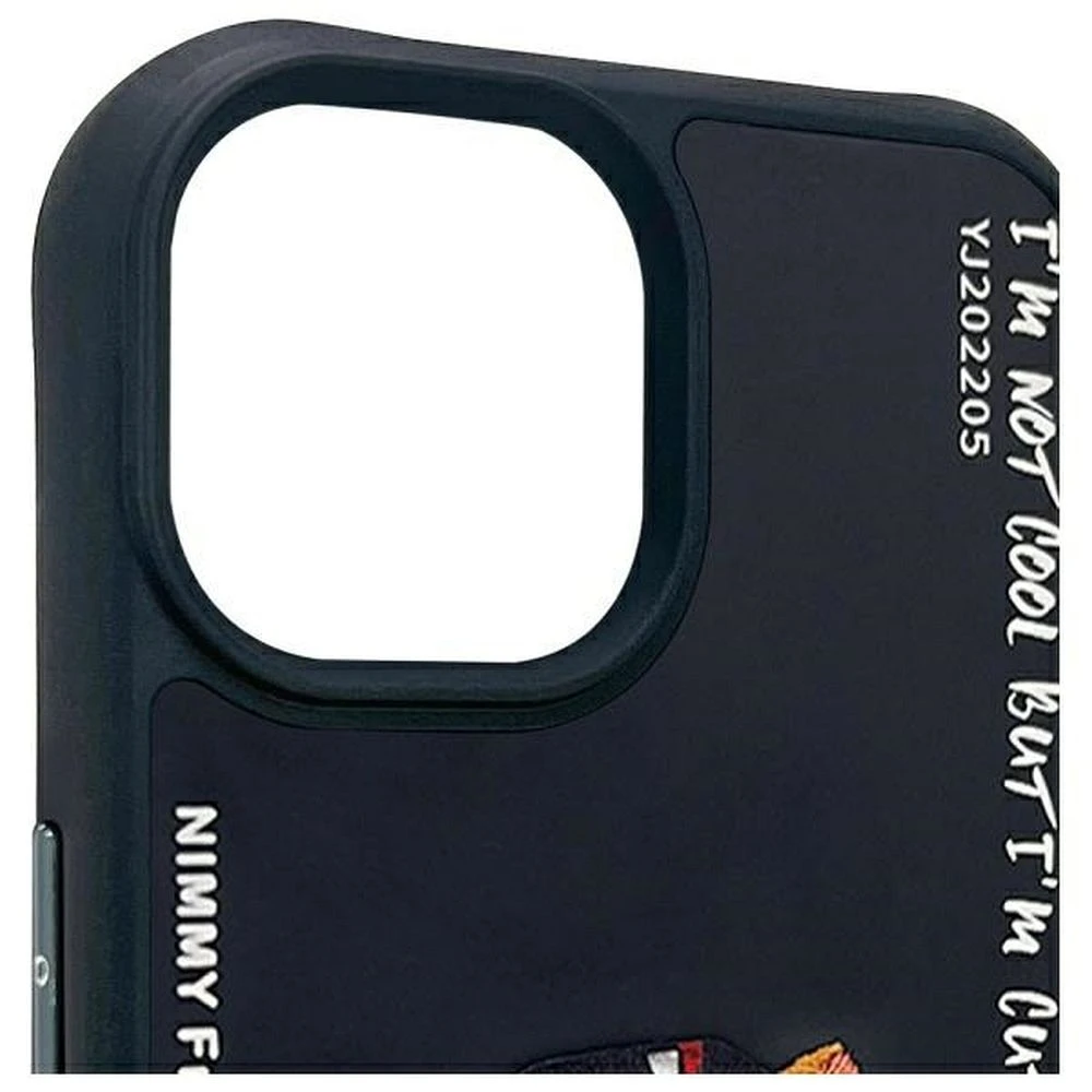 Zadní kryt NIMMY case GLASSES COOL CAT pro Apple IPHONE 15, černá (obrázek 8)