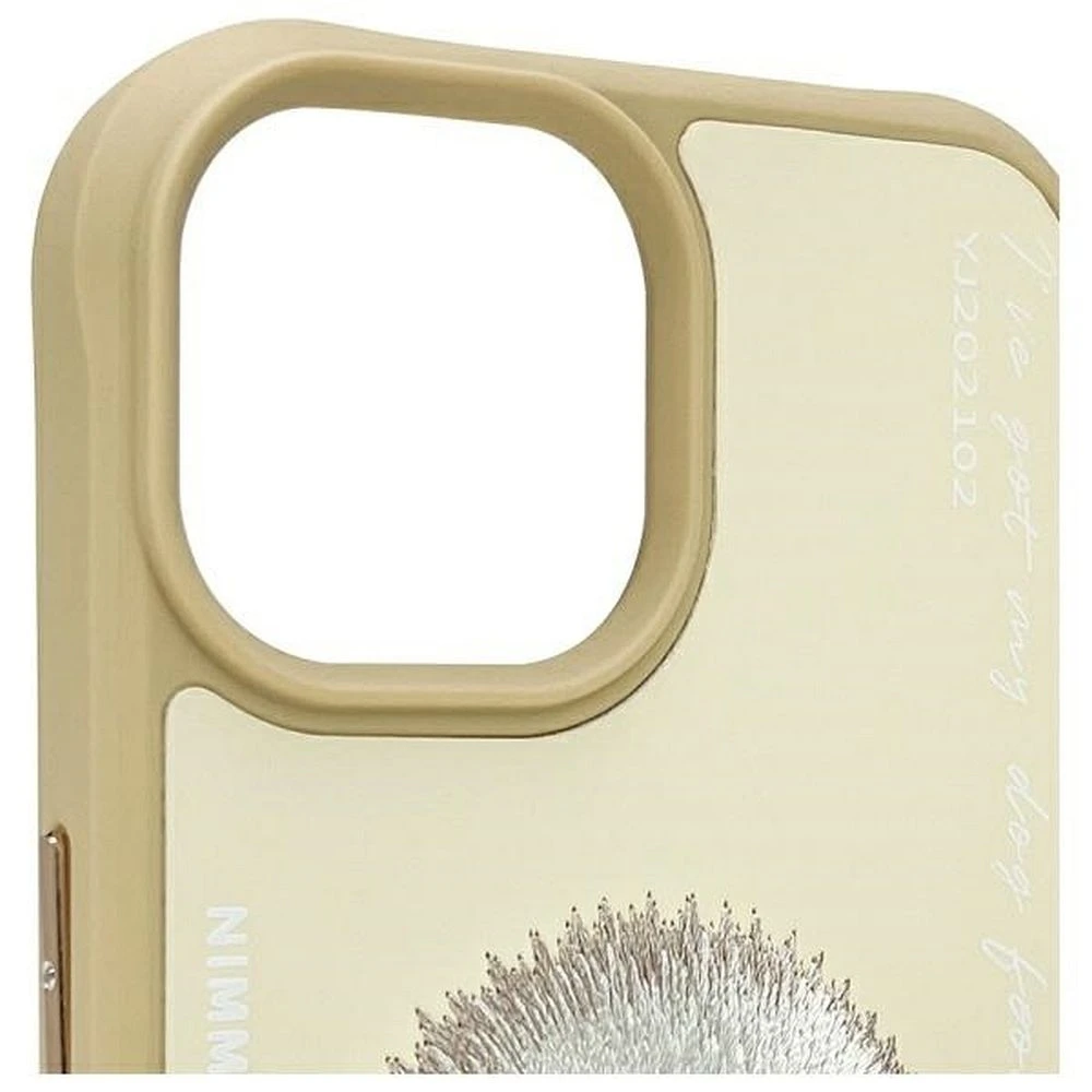 Zadní kryt NIMMY case GLASSES COOL DOG pro Apple IPHONE 15, khaki
