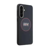 Red Bull PU Leather Red Ring MagSafe Zadní Kryt pro Samsung Galaxy A57 Navy