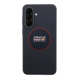 Red Bull PU Leather Red Ring MagSafe Zadní Kryt pro Samsung Galaxy A37 Navy