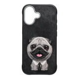Zadní kryt NIMMY case BIG EYED PET 2.0 Dog pro Apple IPHONE 17, černá