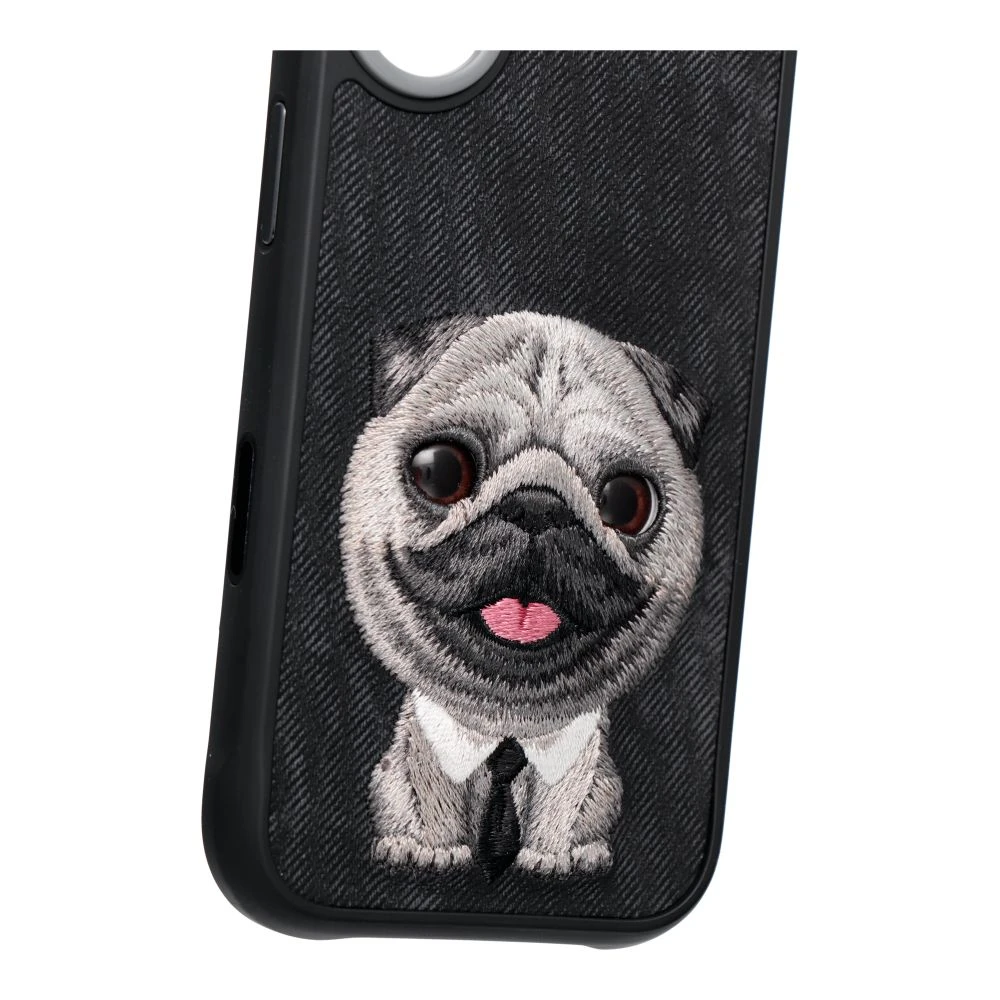 Zadní kryt NIMMY case BIG EYED PET 2.0 Dog pro Apple IPHONE 17, černá