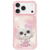 Zadní kryt NIMMY case BIG EYED PET 2.0 Dog pro Apple IPHONE 17 Pro Max, růžová