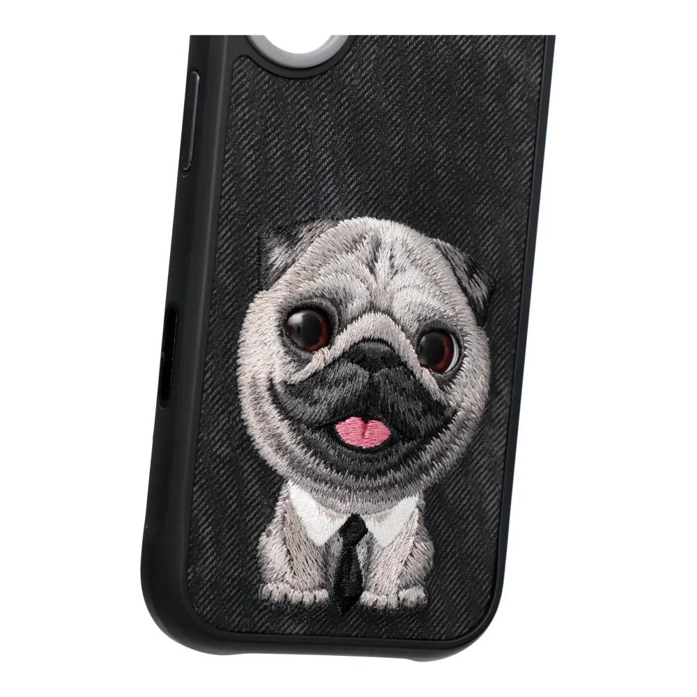 Zadní kryt NIMMY case BIG EYED PET 2.0 Dog pro Apple IPHONE 17 Pro, černá