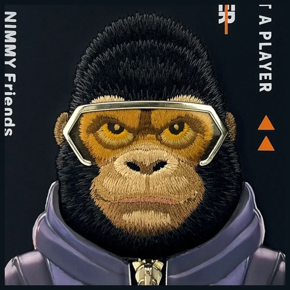 Zadní kryt NIMMY case COOL&CUTE 2.0 Monkey pro Apple IPHONE 15 Pro Max, černá