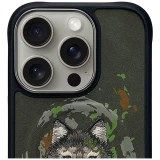 Zadní kryt NIMMY case WOLF compatible with MagSafe pro Apple IPHONE 16 Pro Max, dark gray