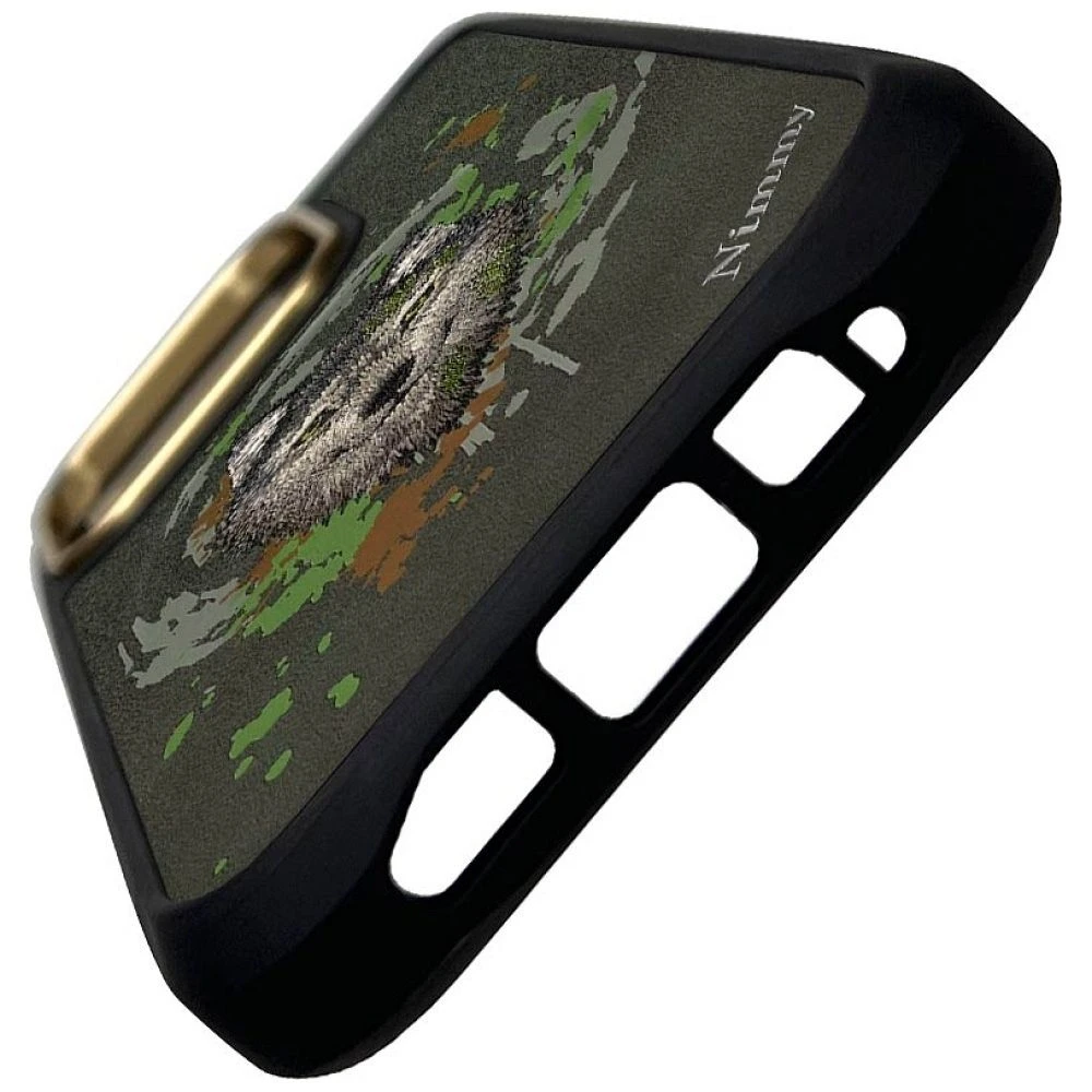 Zadní kryt NIMMY case WOLF compatible with MagSafe pro Apple IPHONE 16 Pro Max, dark gray