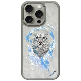 Zadní kryt NIMMY case PANTHER MagSafe pro Apple IPHONE 16 Pro Max, light gray