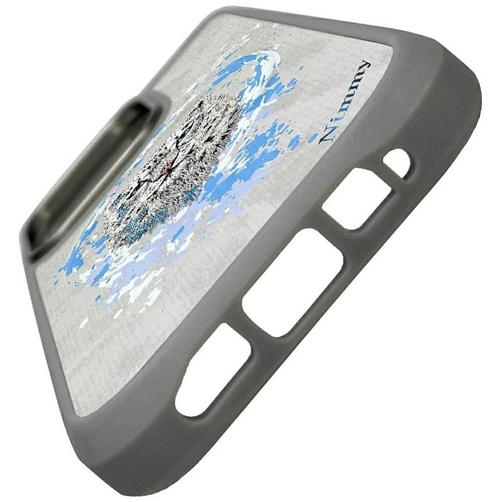 Zadní kryt NIMMY case PANTHER MagSafe pro Apple IPHONE 16 Pro Max, light gray