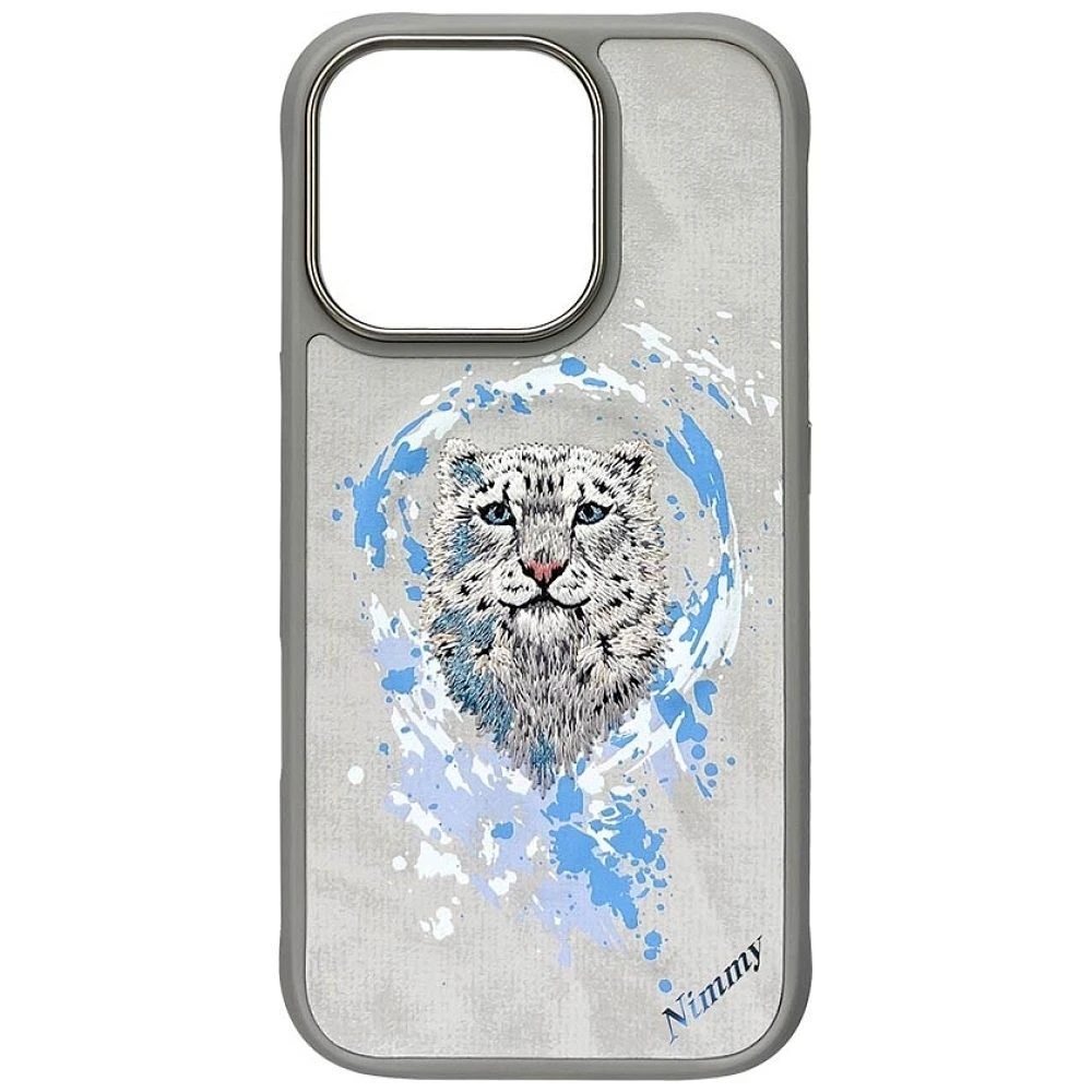 Zadní kryt NIMMY case PANTHER MagSafe pro Apple IPHONE 16 Pro Max, light gray