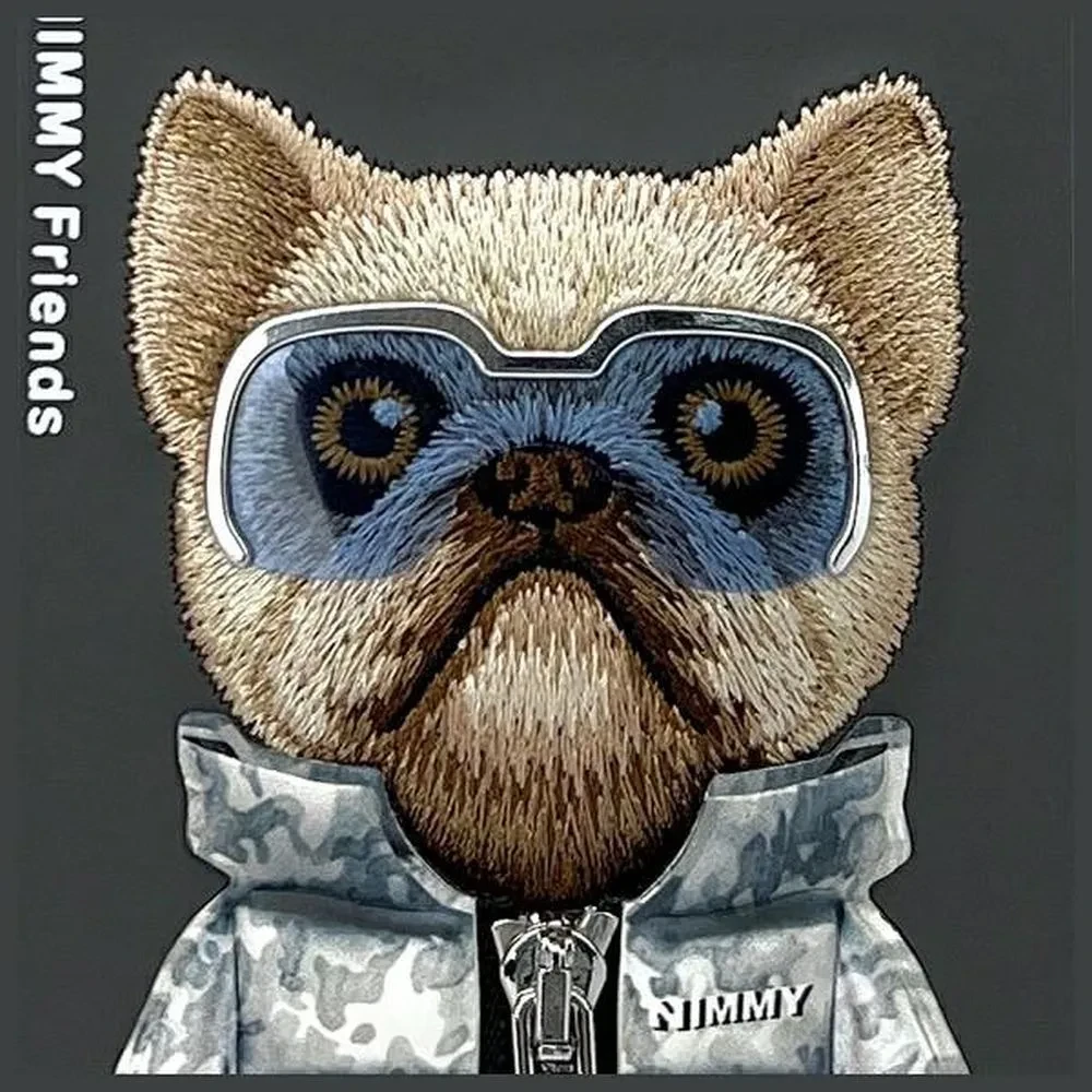Zadní kryt NIMMY case COOL&CUTE 2.0 Dog pro Apple IPHONE 16 Pro, černá