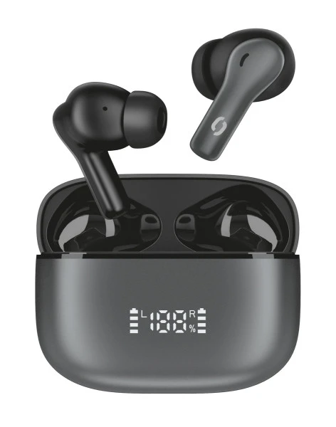 Bluetooth sluchátka ALIGATOR SUPER ANC+, černá