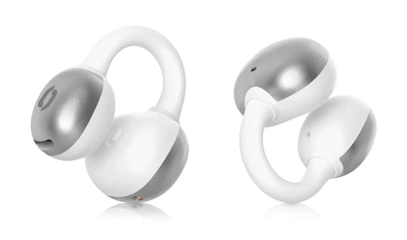 Bluetooth sluchátka ALIGATOR Clip, stříbrná