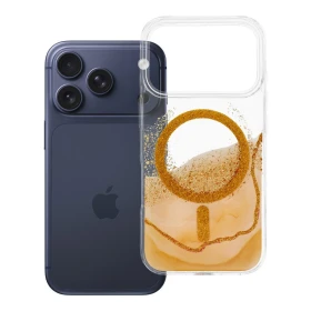 Zadní kryt Golden compatible with MagSafe pro Apple iPhone 17 Pro, zlatá