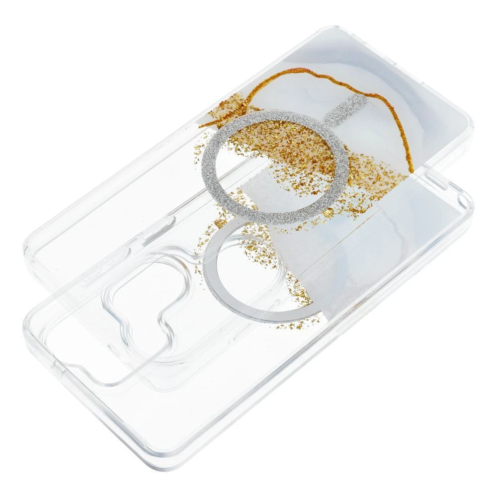 Case for Samsung S26 Golden compatible with MagSafe black