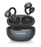 Bluetooth sluchátka ALIGATOR Clip, černá