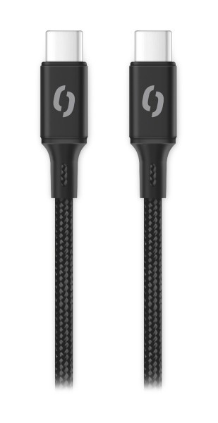 Datový kabel ALIGATOR POWER 5A 240W, USB-C/USB-C 2,5m