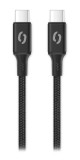 Datový kabel ALIGATOR PREMIUM 5A 100W, USB-C/USB-C, černá