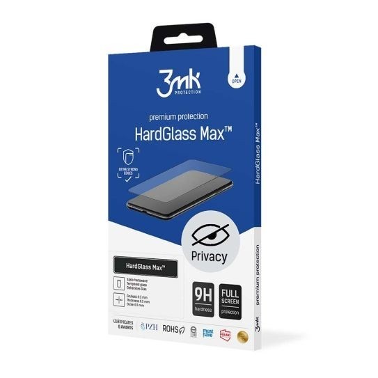 Tvrzené sklo 3mk HardGlass MAX Privacy pro Apple iPhone Air