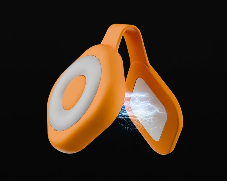 Svítilna LED, magnetická, černá