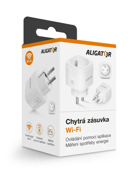 SADA Chytrých zásuvek Aligator Wi-Fi - 2ks