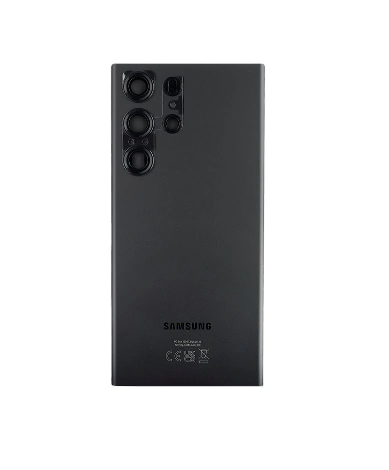 Kryt baterie pro Samsung Galaxy S23 Ultra S918B, phantom black (Service Pack)