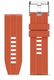 Silikonový řemínek pro Aligator Watch Pro a Aligator Watch Pro X 22mm, cihlová