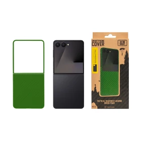 Zadní kryt Tactical MagForce Aramid pro Samsung Galaxy Z Flip7, green toad